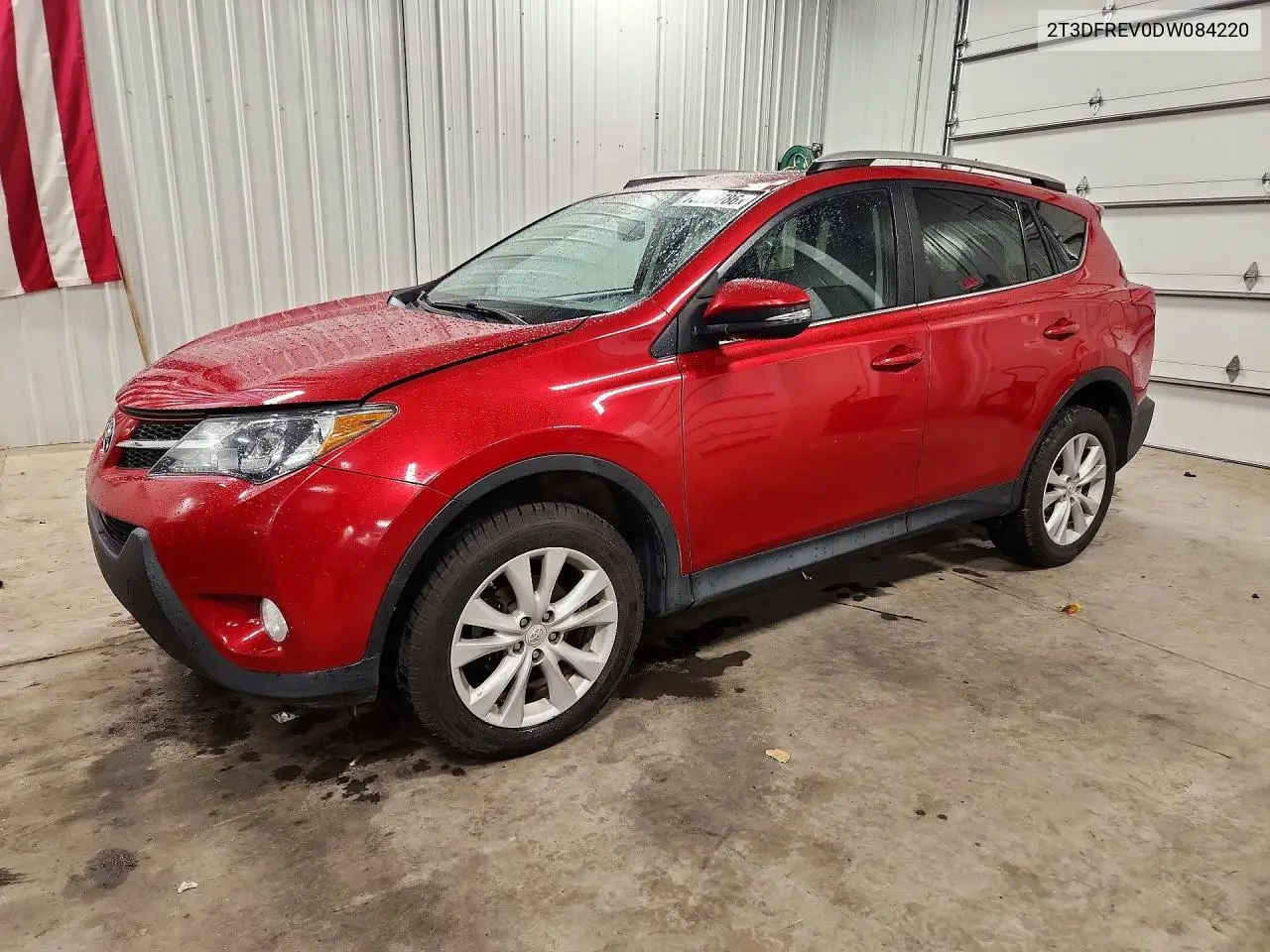 TOYOTA RAV 4 2013, VIN 2T3DFREV0DW084220
