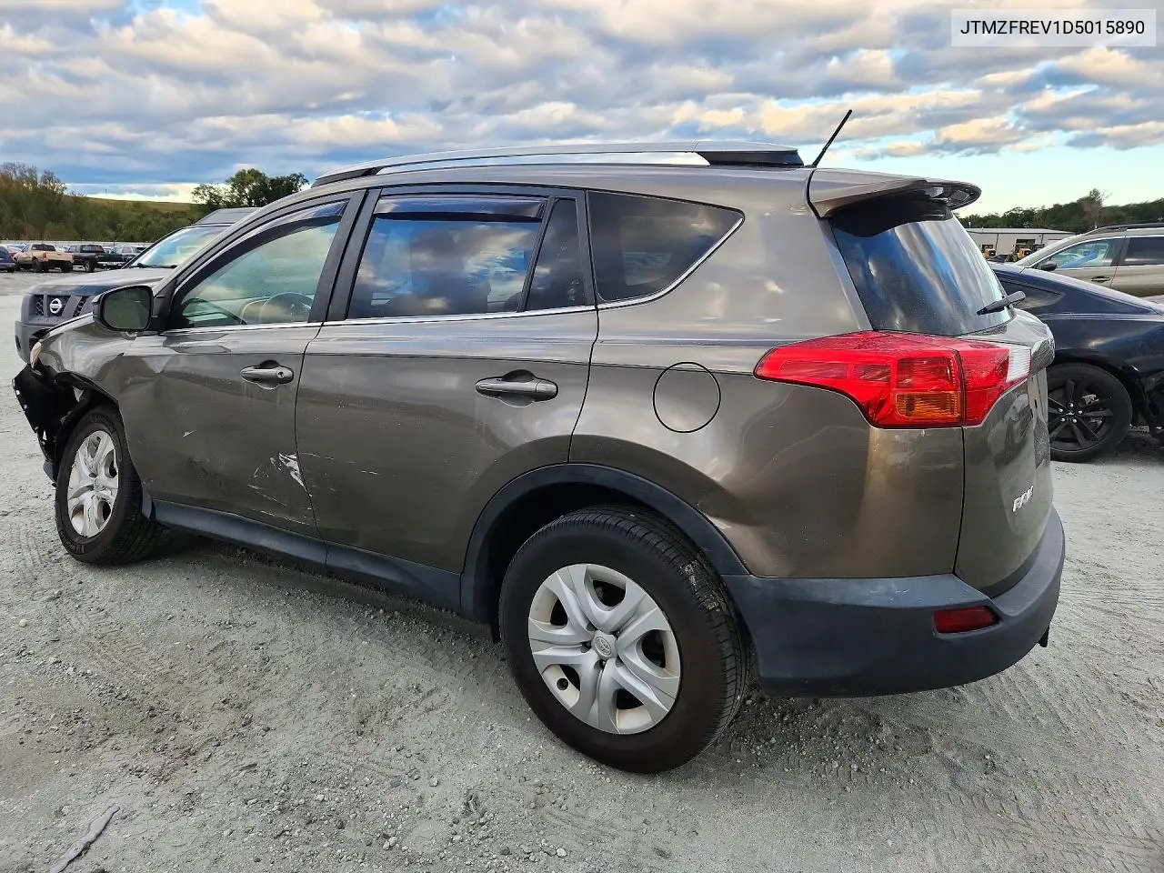 2013 TOYOTA RAV 4 VIN JTMZFREV1D5015890 — фото 2