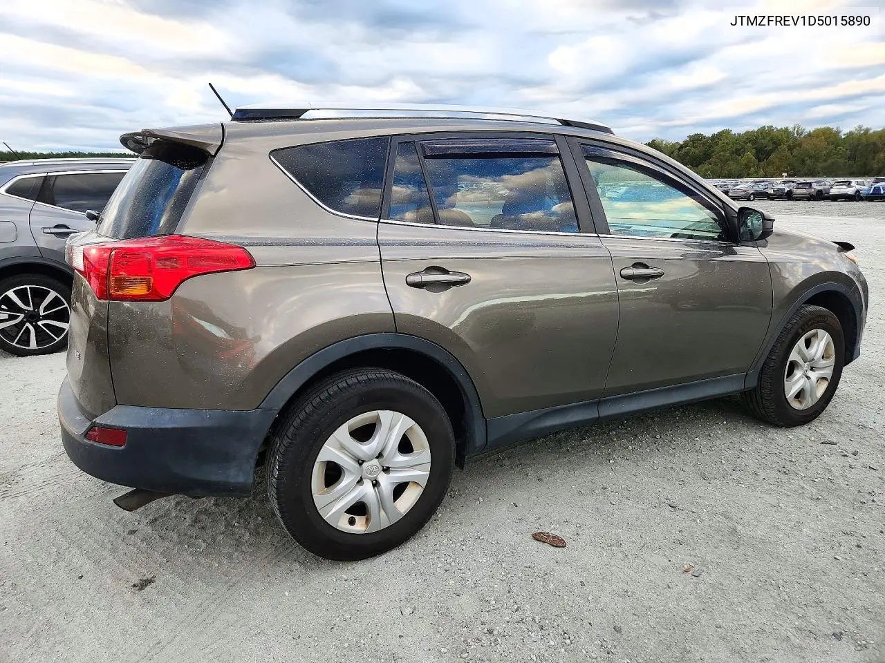 2013 TOYOTA RAV 4 VIN JTMZFREV1D5015890 — фото 3