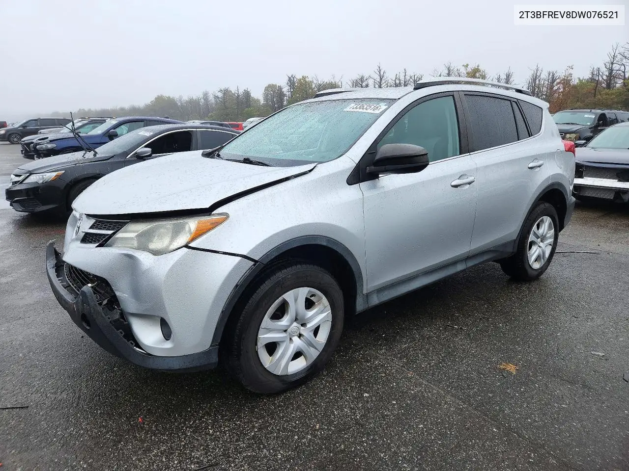 TOYOTA RAV 4 2013, VIN 2T3BFREV8DW076521