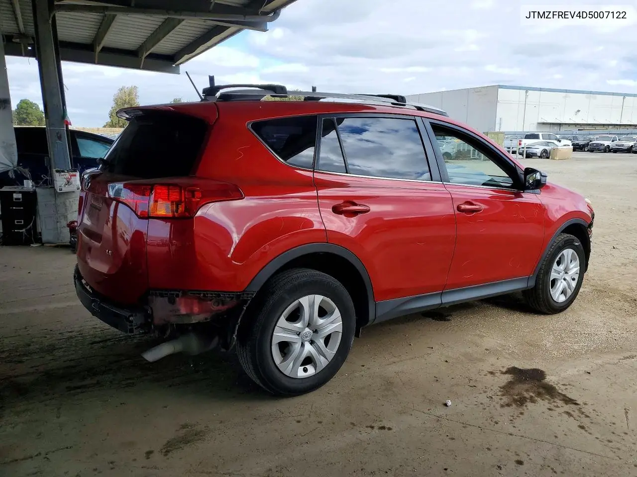 2013 TOYOTA RAV 4 VIN JTMZFREV4D5007122 — фото 3
