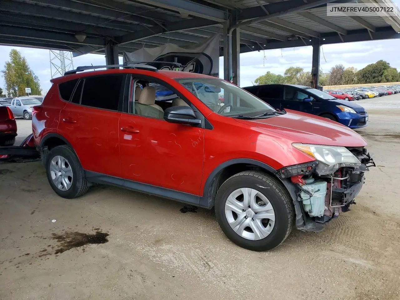 2013 TOYOTA RAV 4 VIN JTMZFREV4D5007122 — фото 4