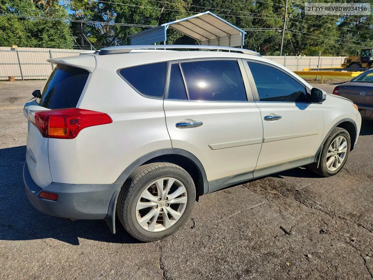 2013 TOYOTA RAV 4 VIN 2T3YFREV8DW034196 — фото 3