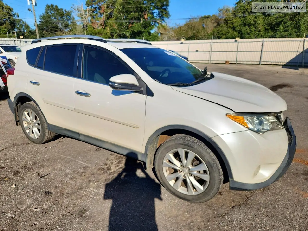 2013 TOYOTA RAV 4 VIN 2T3YFREV8DW034196 — фото 4