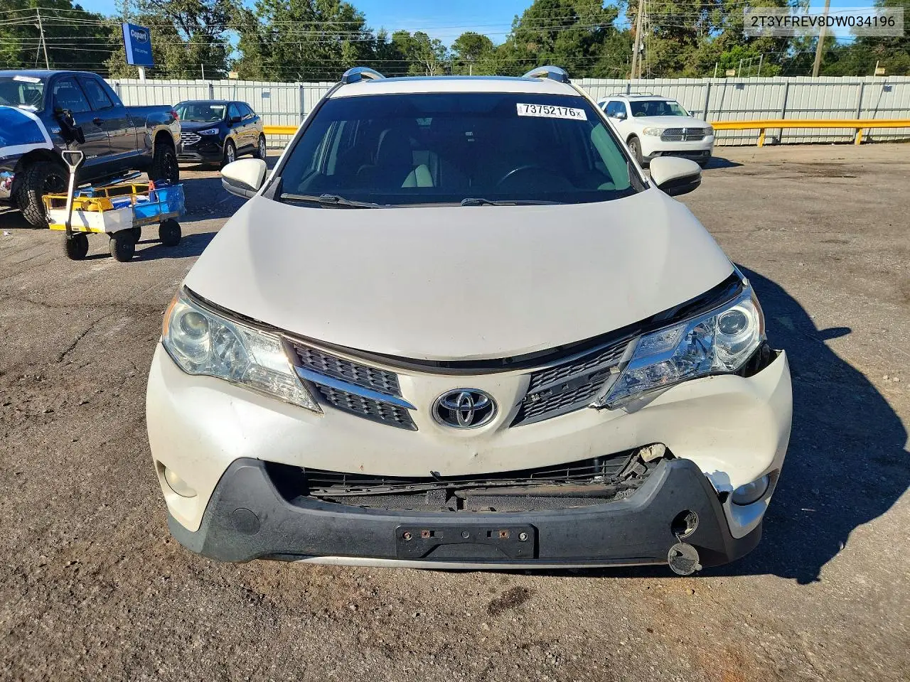 2013 TOYOTA RAV 4 VIN 2T3YFREV8DW034196 — фото 5