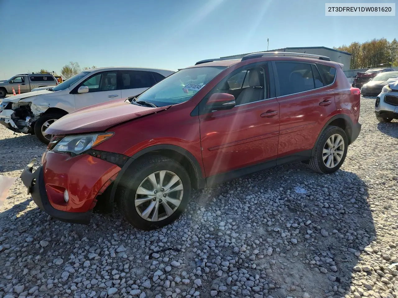 TOYOTA RAV 4 2013, VIN 2T3DFREV1DW081620