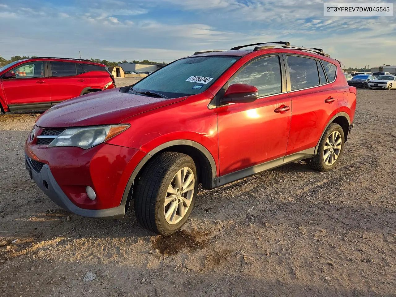 TOYOTA RAV 4 2013, VIN 2T3YFREV7DW045545