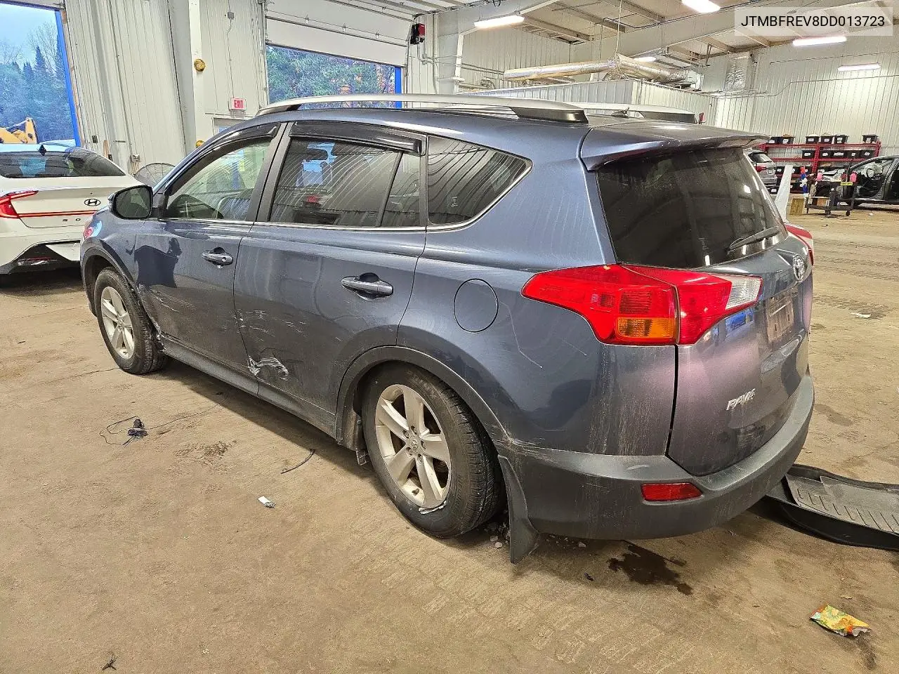 2013 TOYOTA RAV 4 VIN JTMBFREV8DD013723 — фото 2
