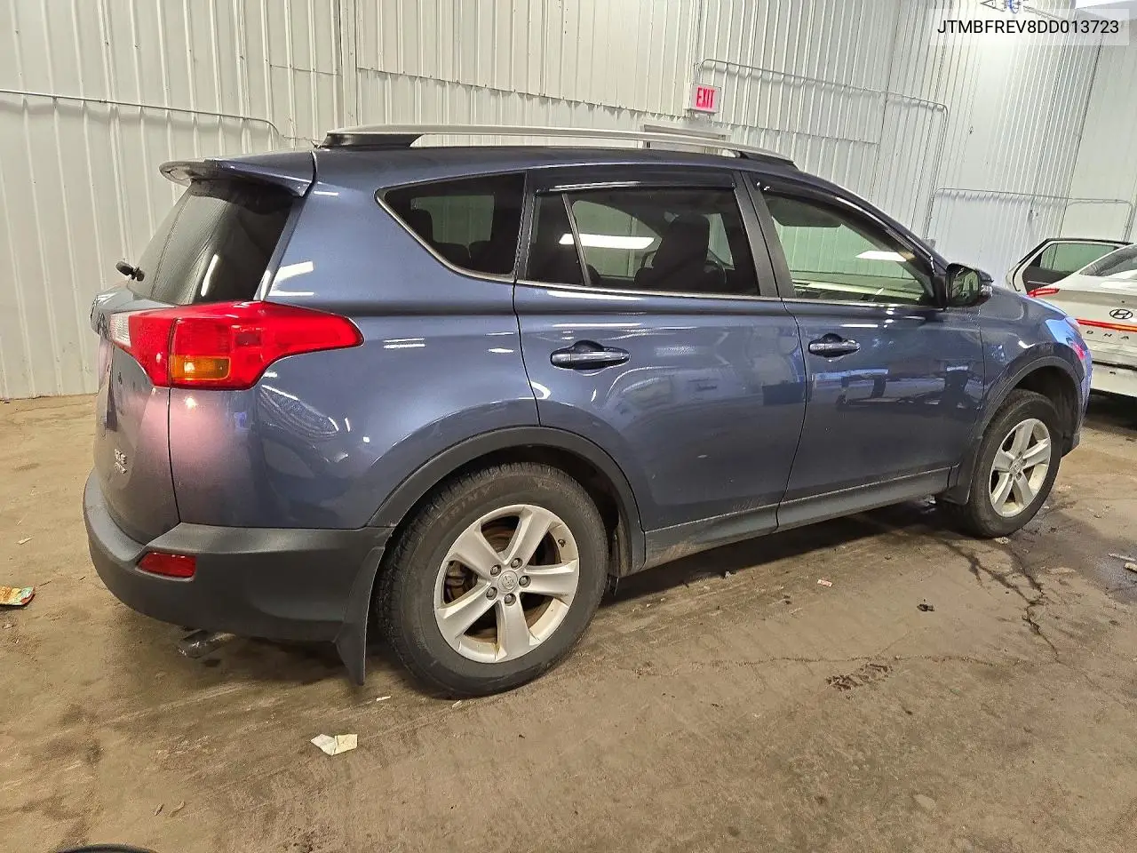 2013 TOYOTA RAV 4 VIN JTMBFREV8DD013723 — фото 3