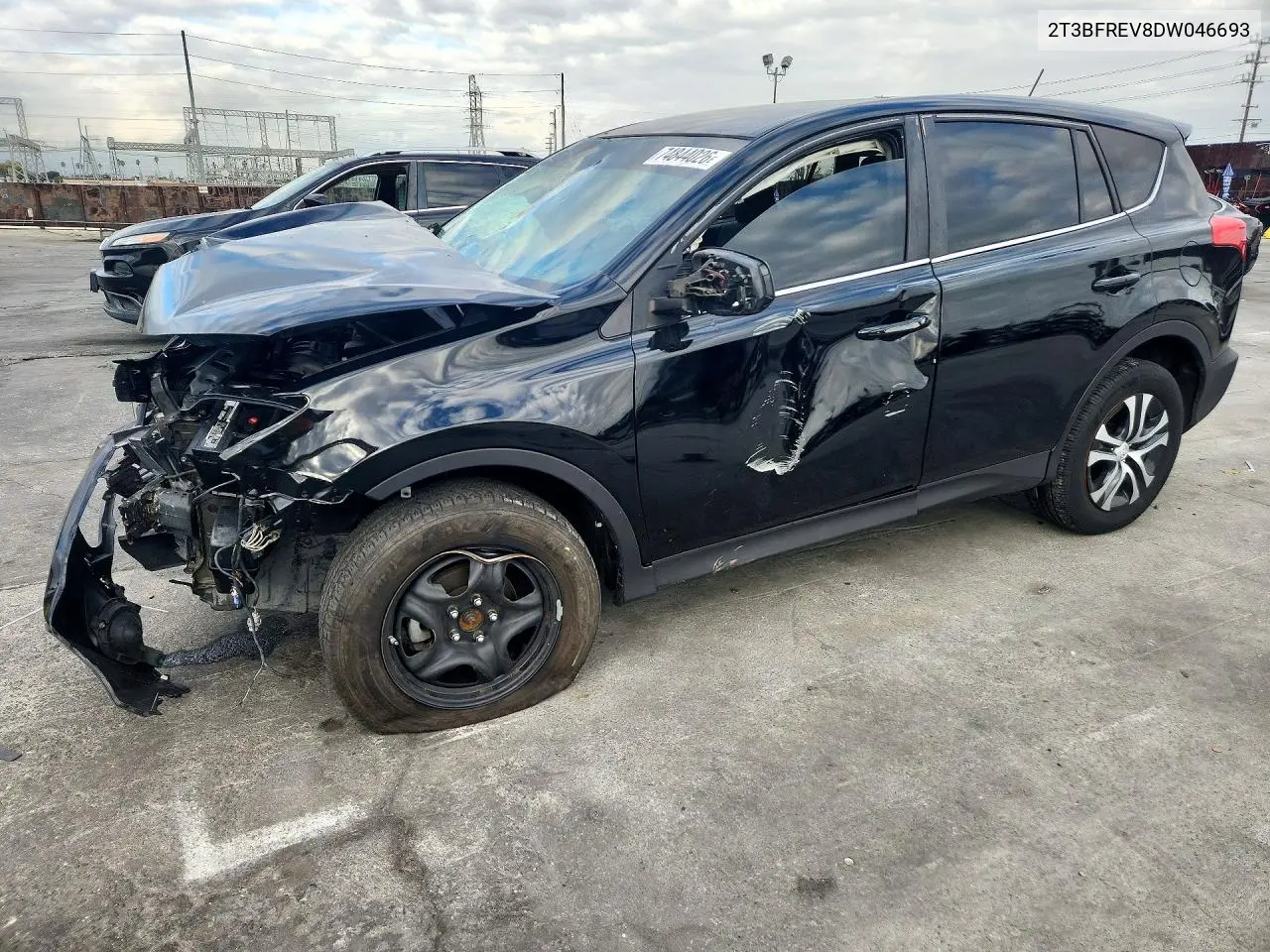 TOYOTA RAV 4 2013, VIN 2T3BFREV8DW046693