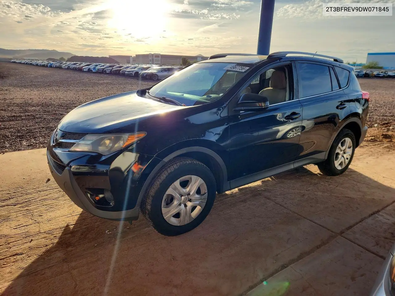 TOYOTA RAV 4 2013, VIN 2T3BFREV9DW071845