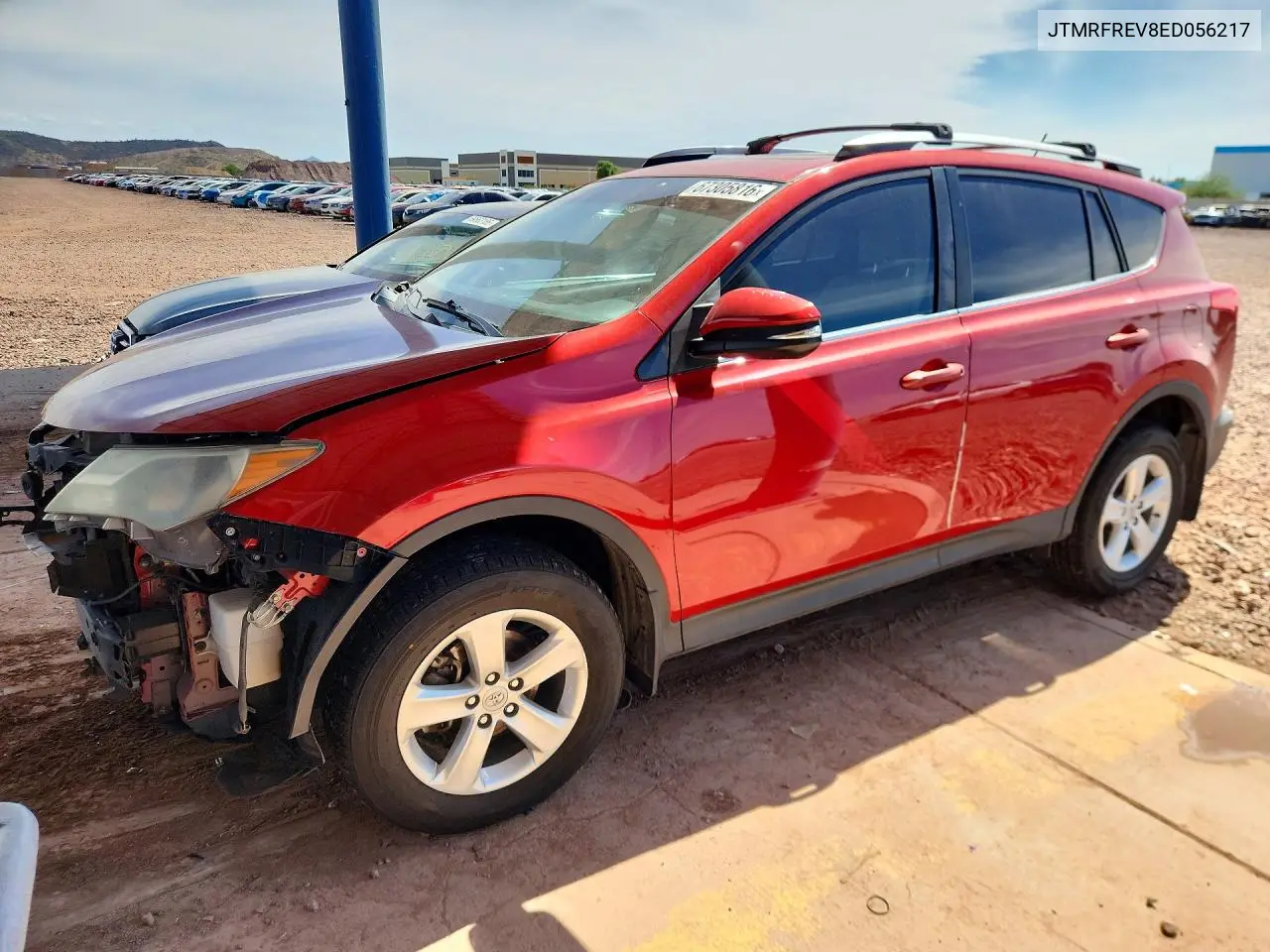TOYOTA RAV 4 2014, VIN JTMRFREV8ED056217