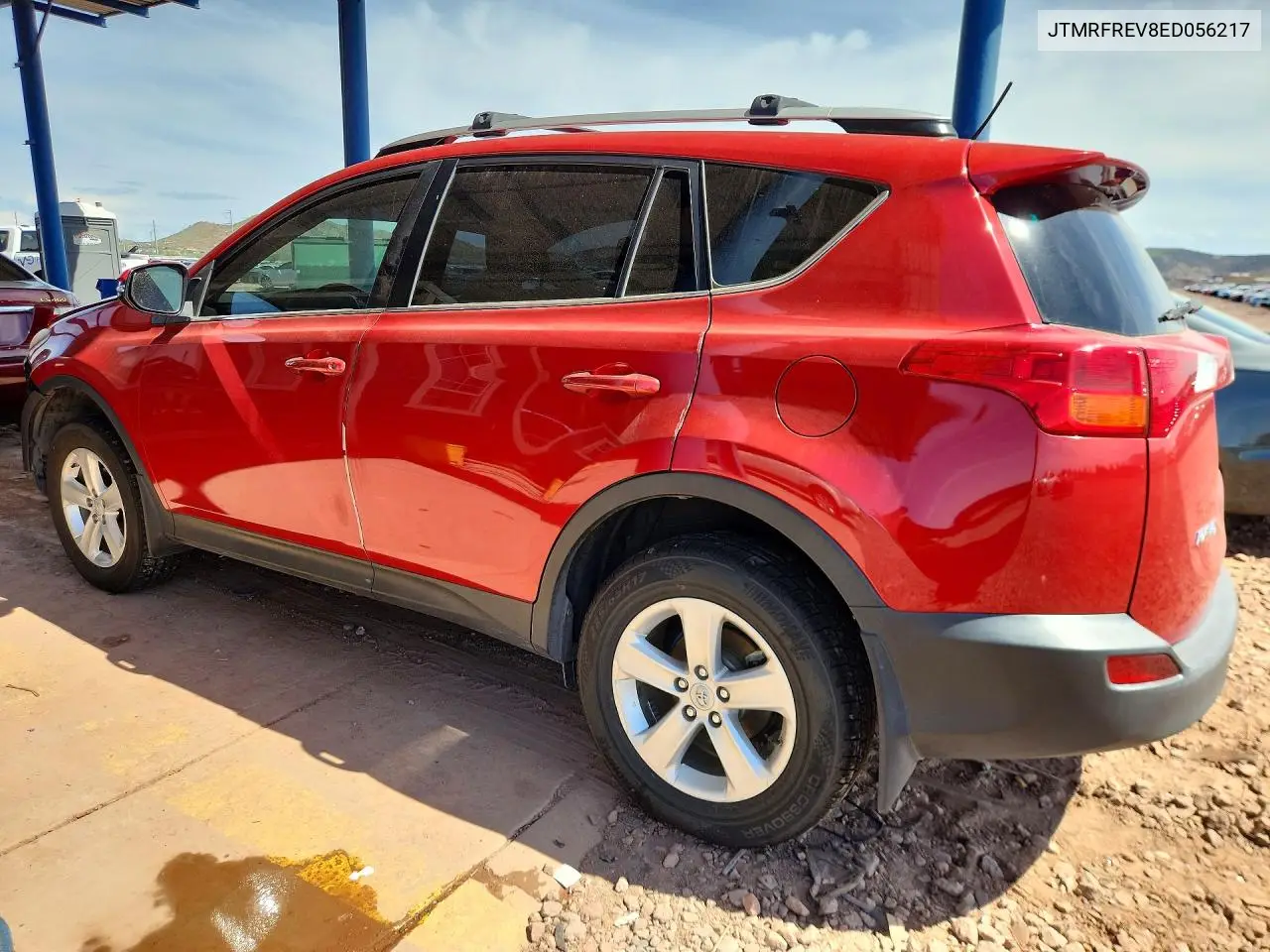 2014 TOYOTA RAV 4 VIN JTMRFREV8ED056217 — фото 2