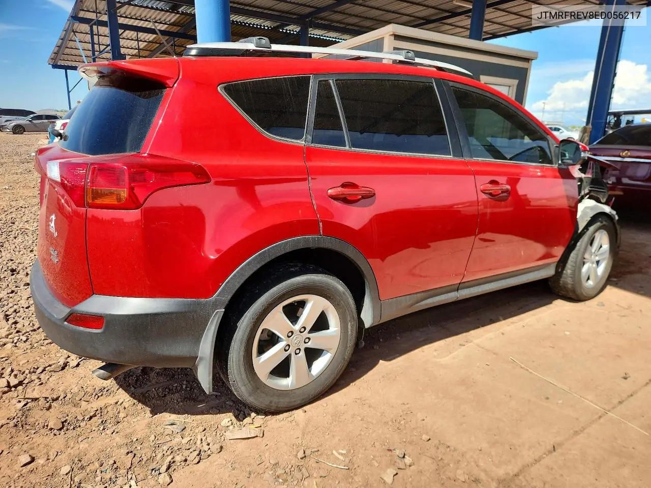 2014 TOYOTA RAV 4 VIN JTMRFREV8ED056217 — фото 3