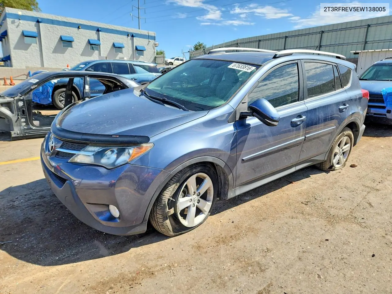 TOYOTA RAV 4 2014, VIN 2T3RFREV5EW138005
