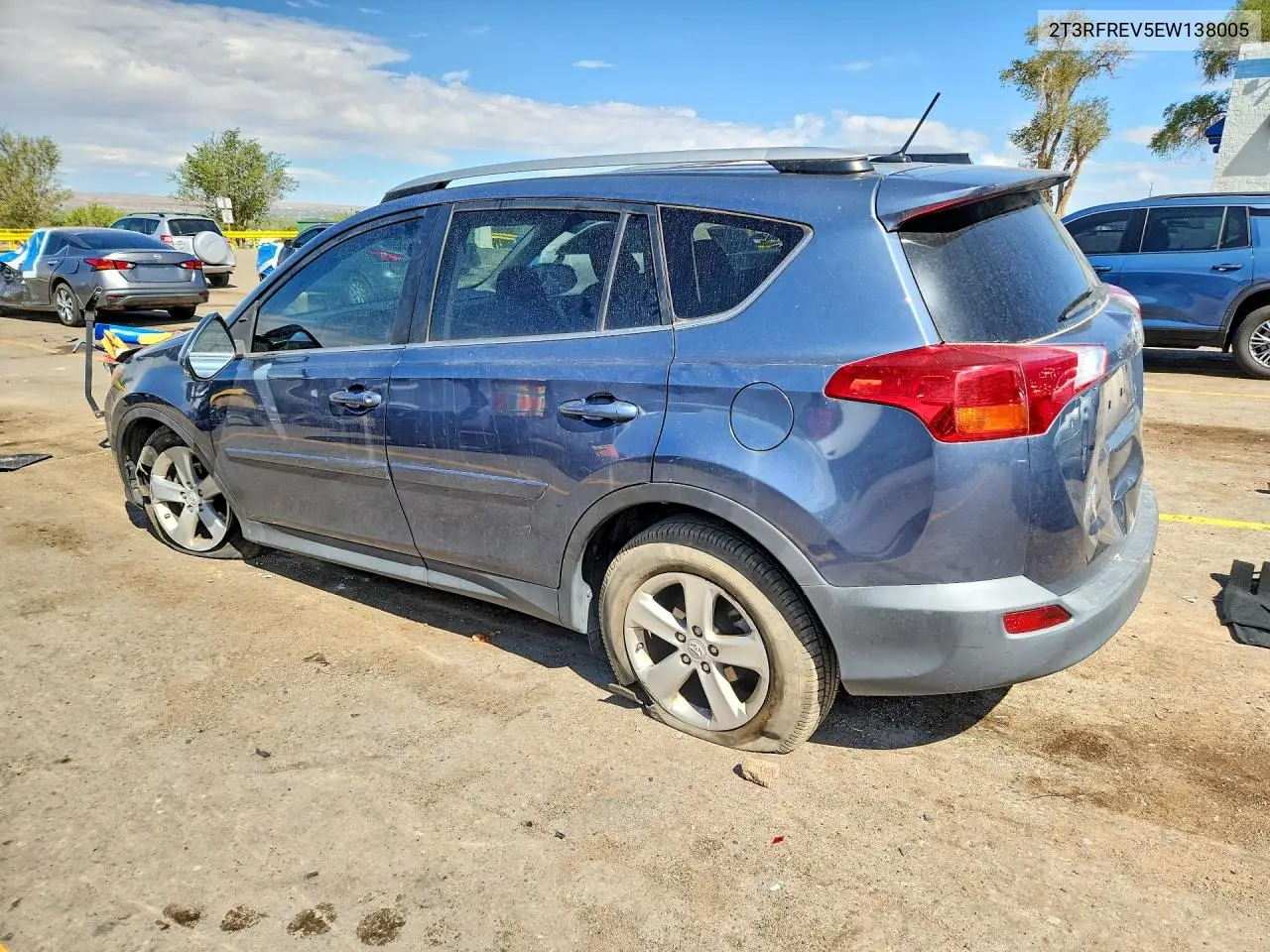 2014 TOYOTA RAV 4 VIN 2T3RFREV5EW138005 — фото 2