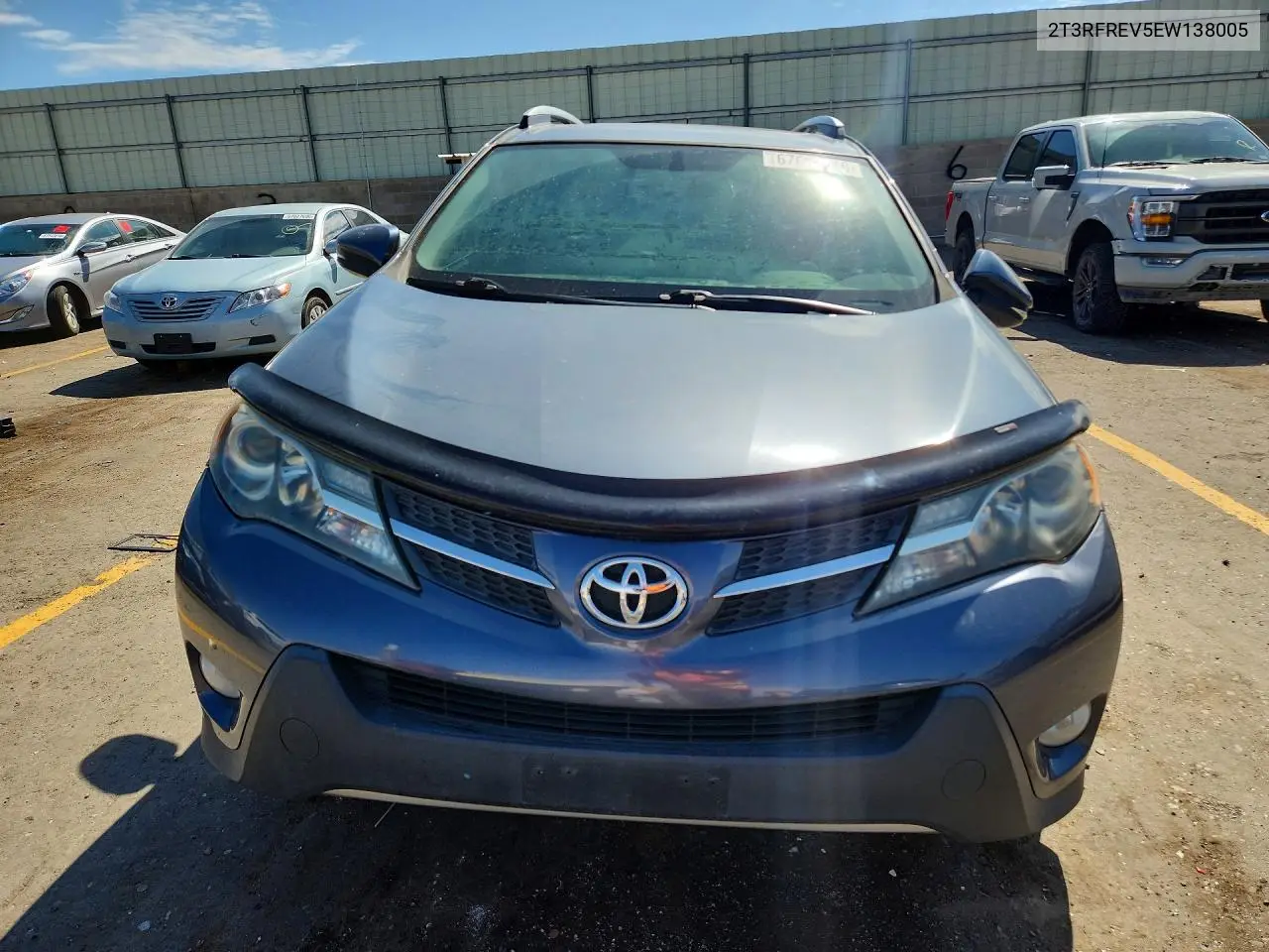 2014 TOYOTA RAV 4 VIN 2T3RFREV5EW138005 — фото 5