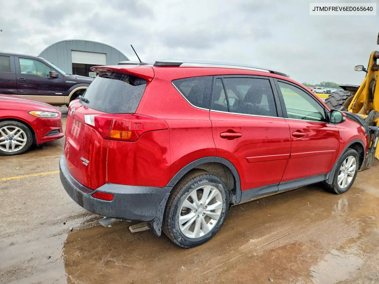 2014 TOYOTA RAV 4 VIN JTMDFREV6ED065640 — фото 3