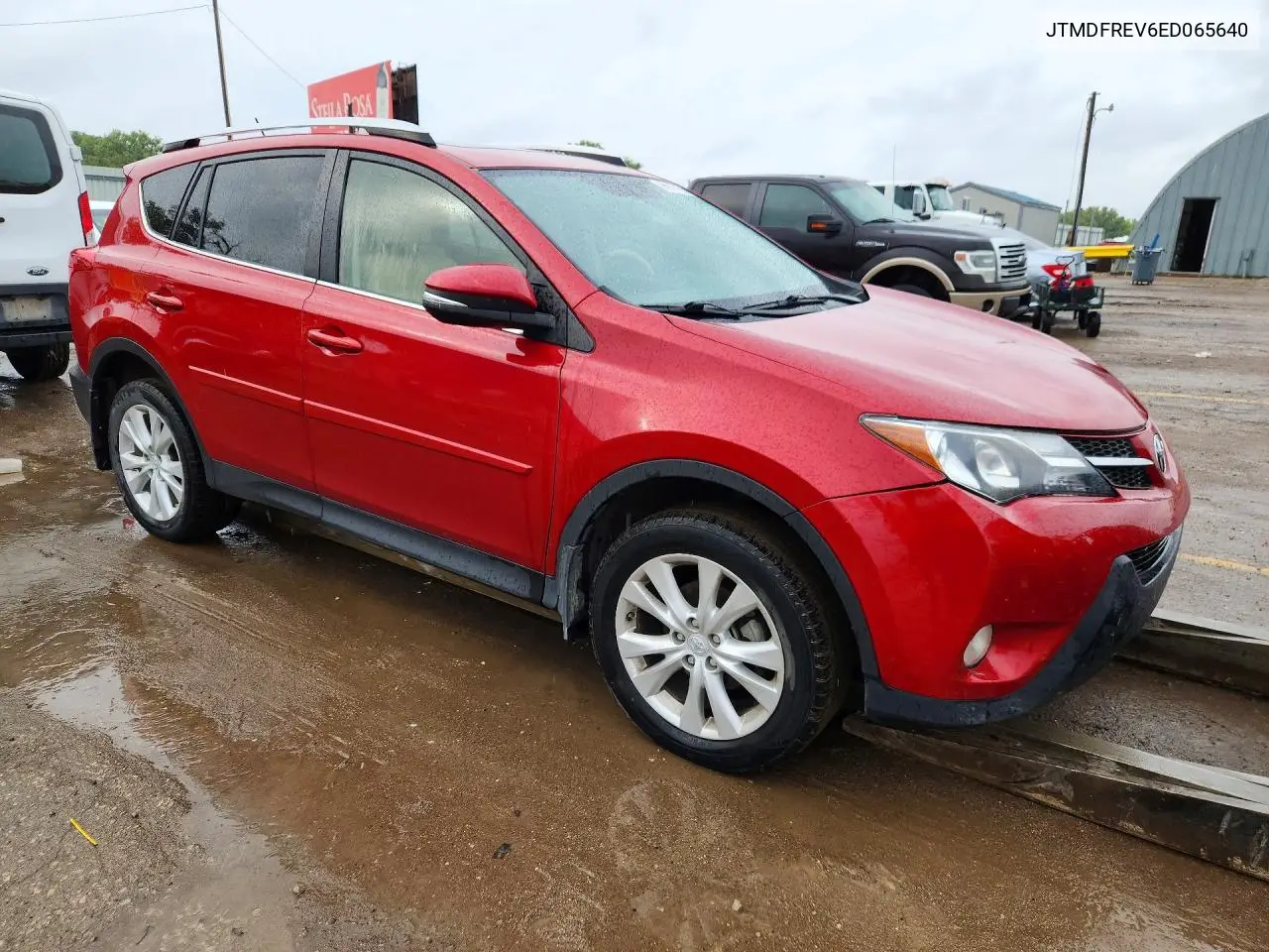 2014 TOYOTA RAV 4 VIN JTMDFREV6ED065640 — фото 4