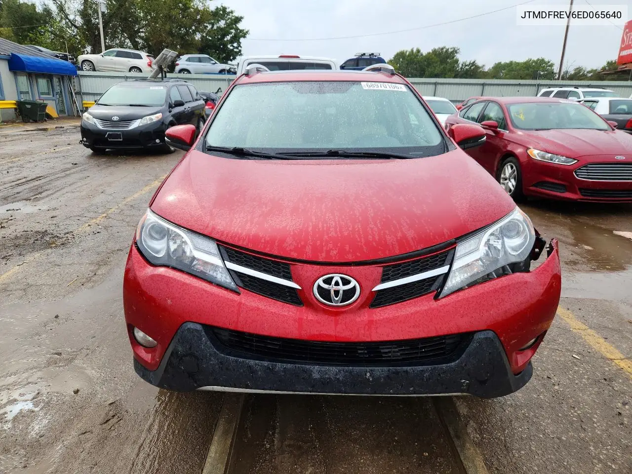 2014 TOYOTA RAV 4 VIN JTMDFREV6ED065640 — фото 5
