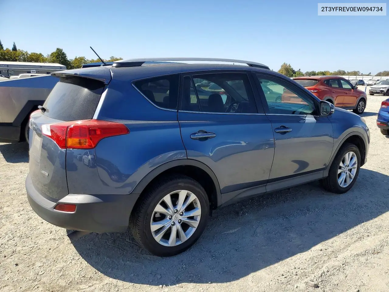 2014 TOYOTA RAV 4 VIN 2T3YFREV0EW094734 — фото 3