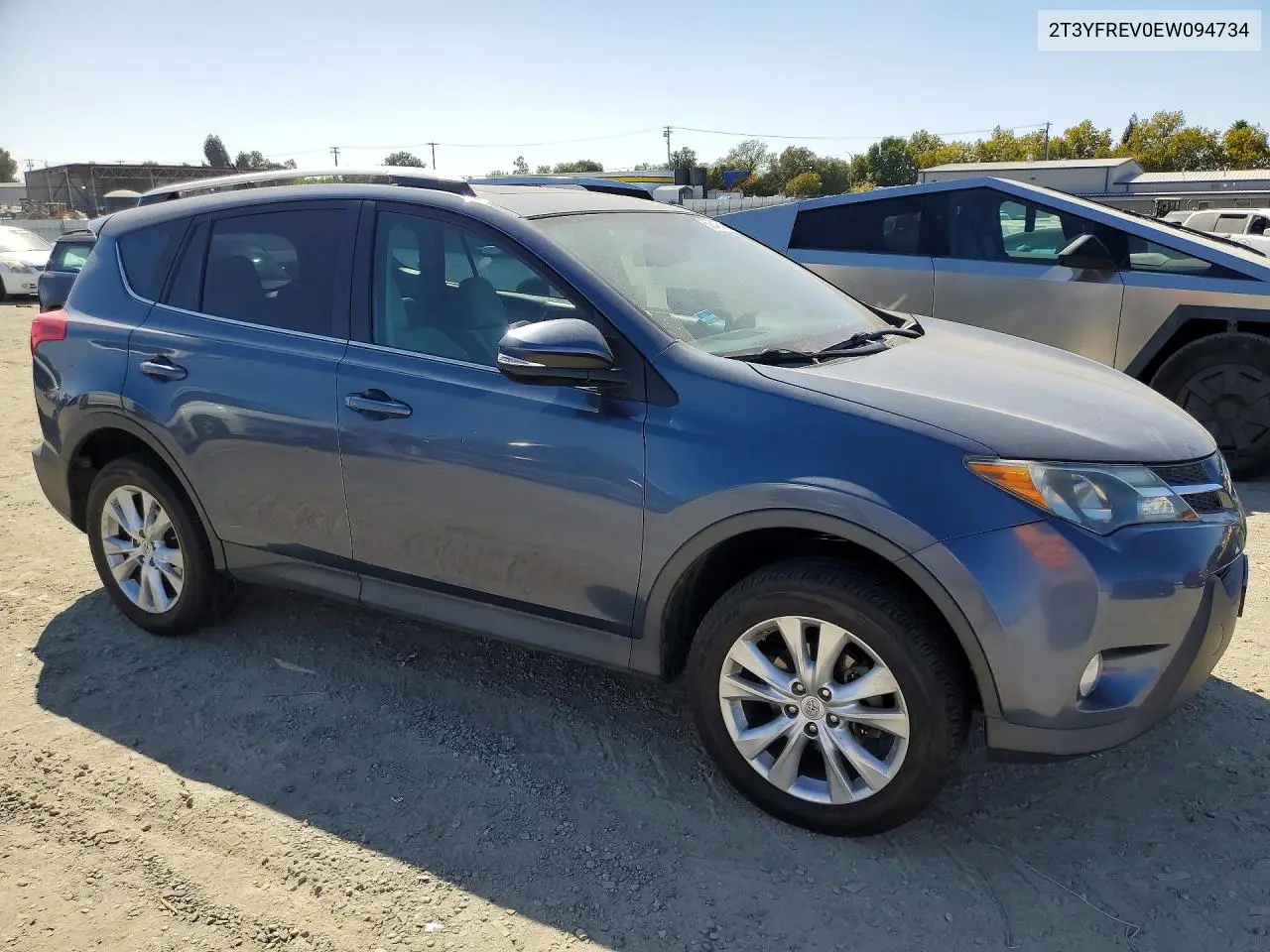 2014 TOYOTA RAV 4 VIN 2T3YFREV0EW094734 — фото 4