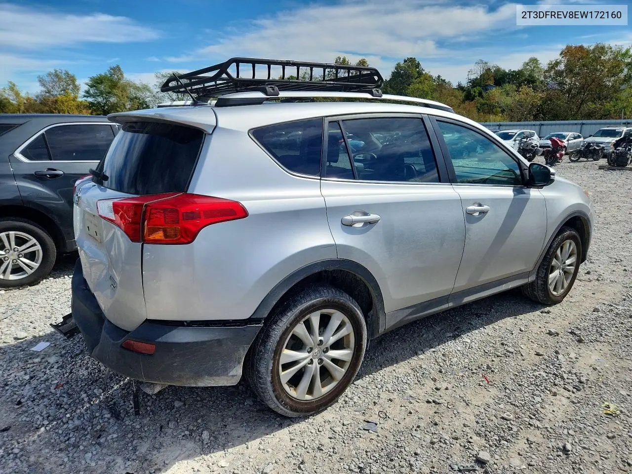 2014 TOYOTA RAV 4 VIN 2T3DFREV8EW172160 — фото 3