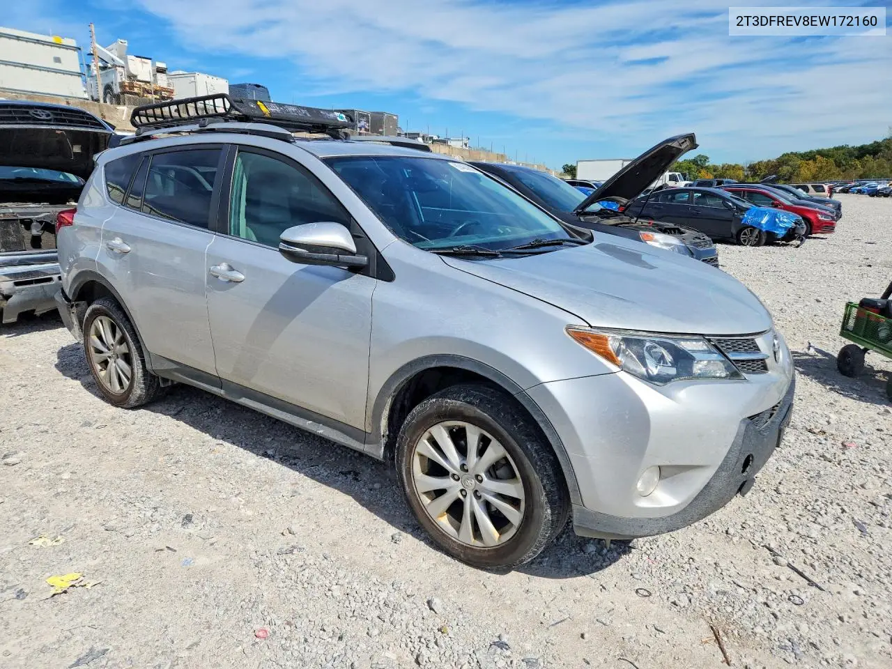 2014 TOYOTA RAV 4 VIN 2T3DFREV8EW172160 — фото 4