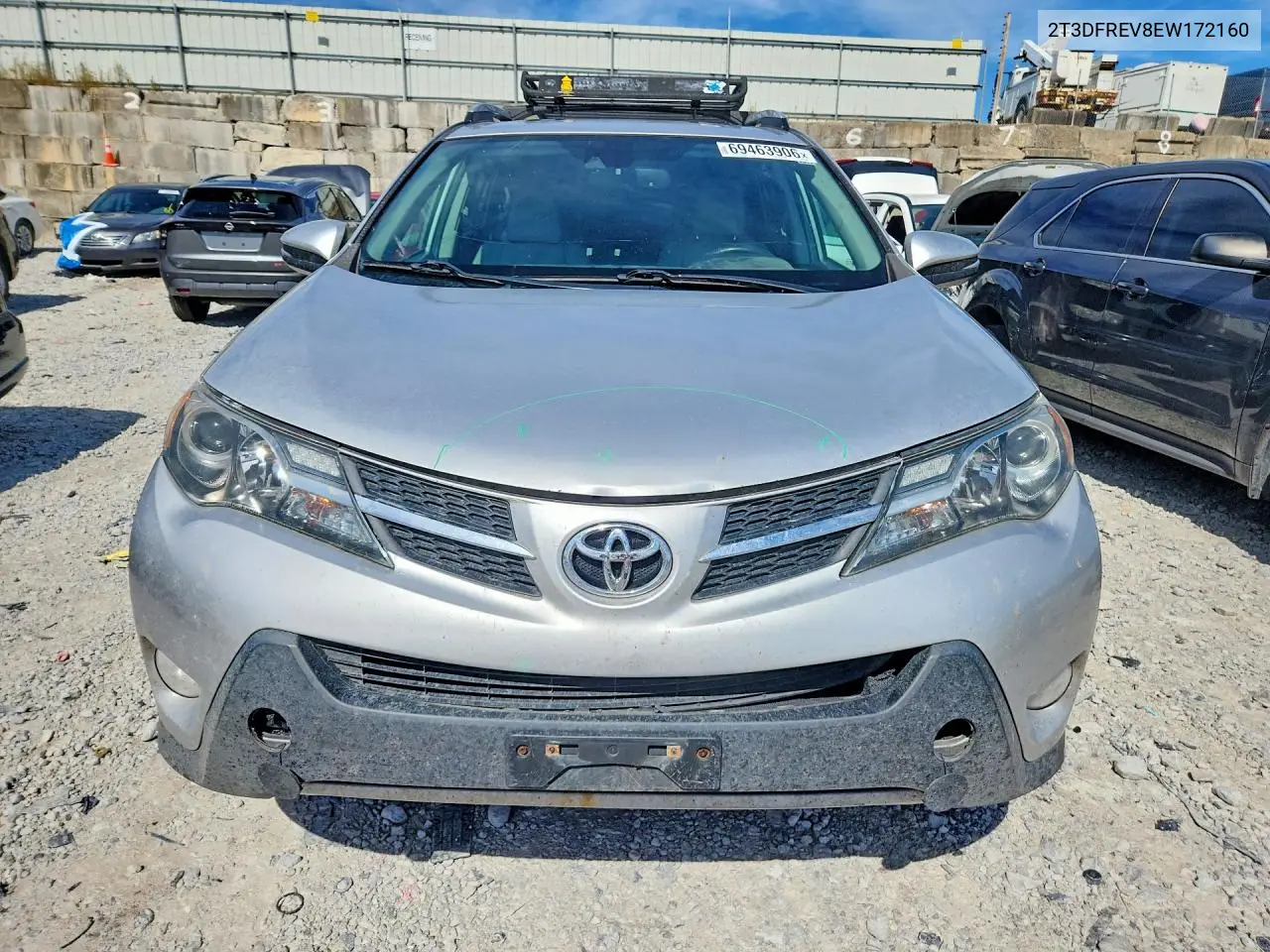 2014 TOYOTA RAV 4 VIN 2T3DFREV8EW172160 — фото 5
