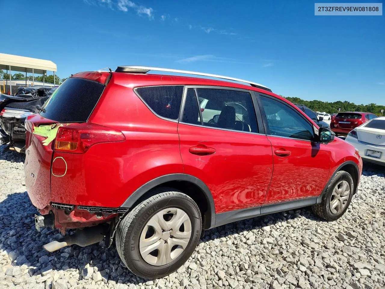 2014 TOYOTA RAV 4 VIN 2T3ZFREV9EW081808 — фото 3