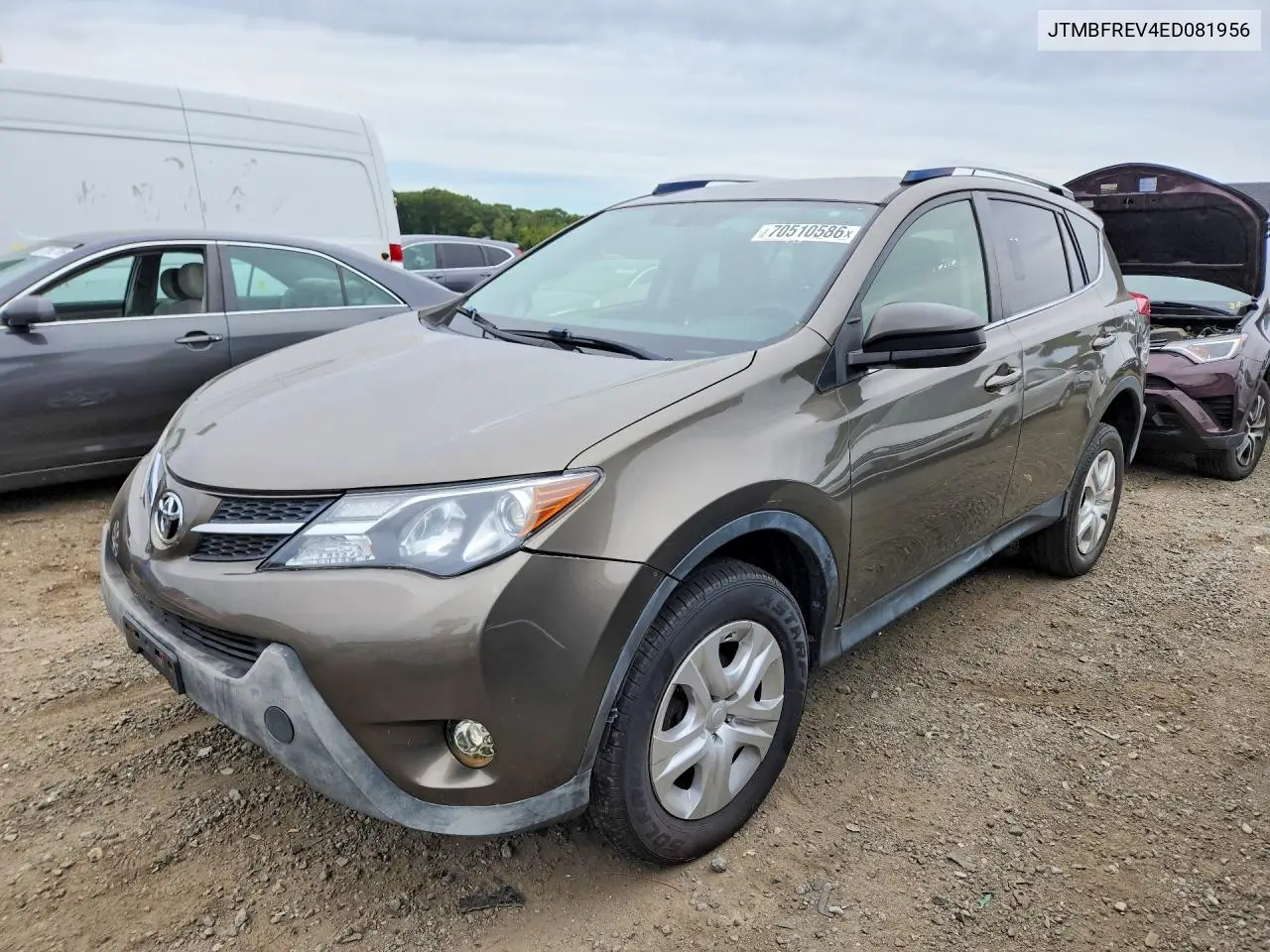 TOYOTA RAV 4 2014, VIN JTMBFREV4ED081956