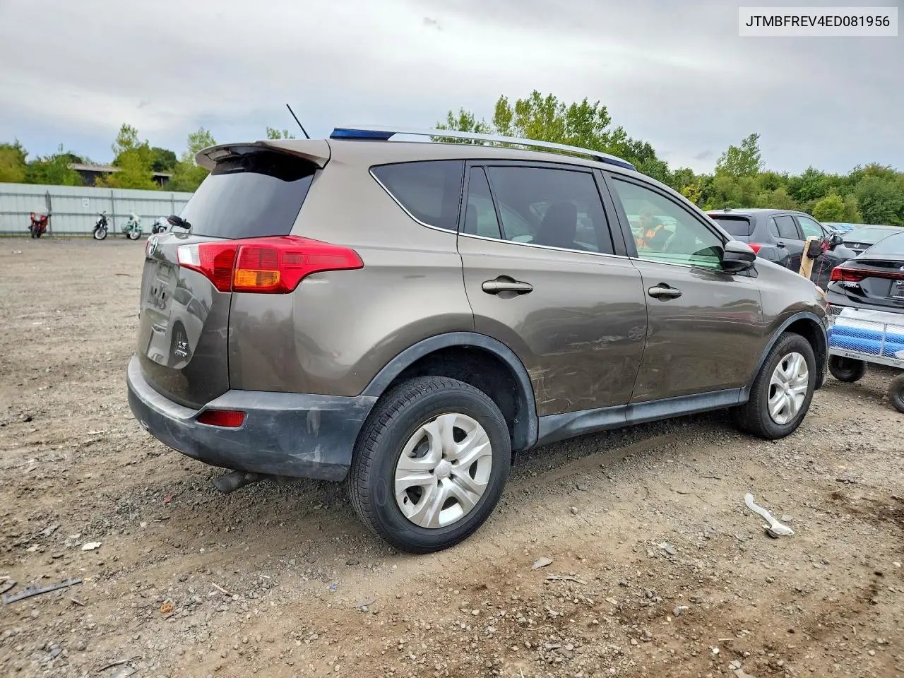 2014 TOYOTA RAV 4 VIN JTMBFREV4ED081956 — фото 3