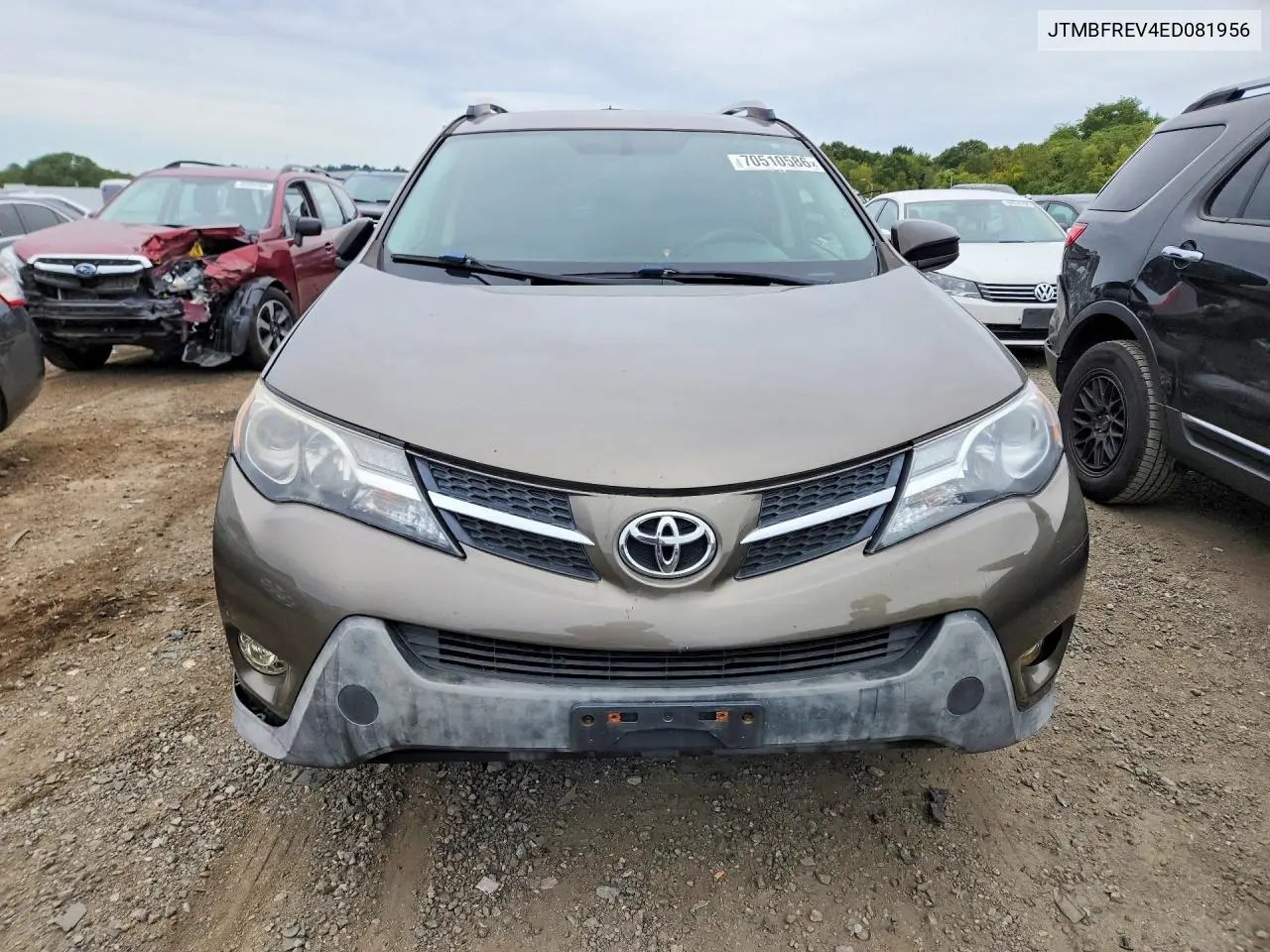 2014 TOYOTA RAV 4 VIN JTMBFREV4ED081956 — фото 5