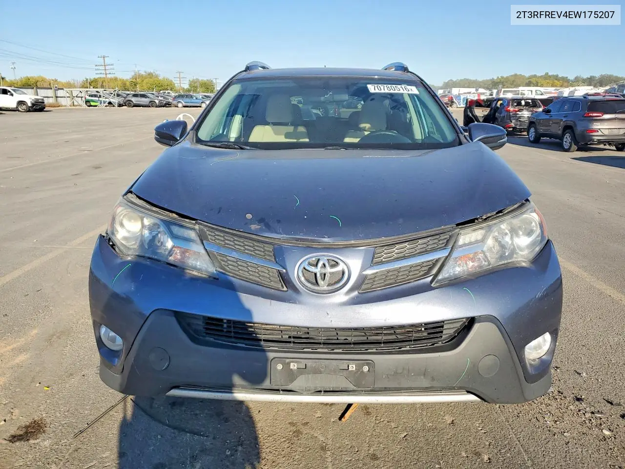 2014 TOYOTA RAV 4 VIN 2T3RFREV4EW175207 — фото 5