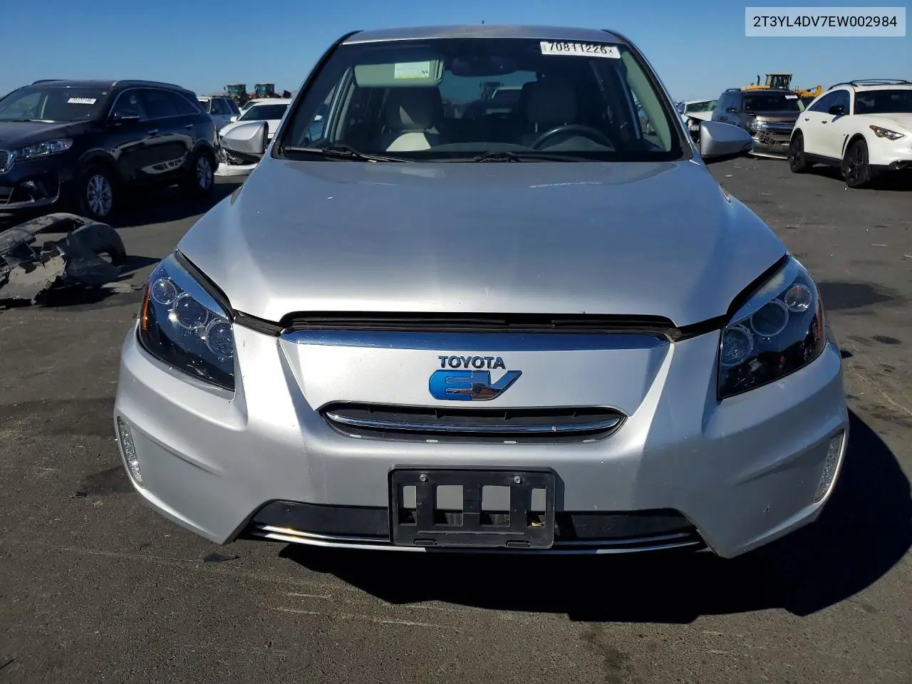 2014 TOYOTA RAV 4 VIN 2T3YL4DV7EW002984 — фото 5