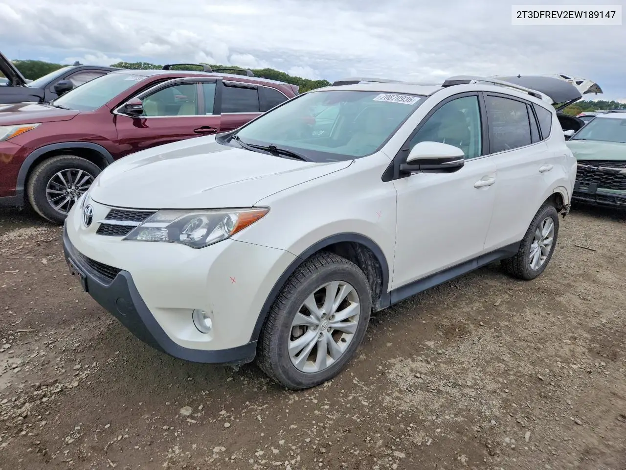 TOYOTA RAV 4 2014, VIN 2T3DFREV2EW189147