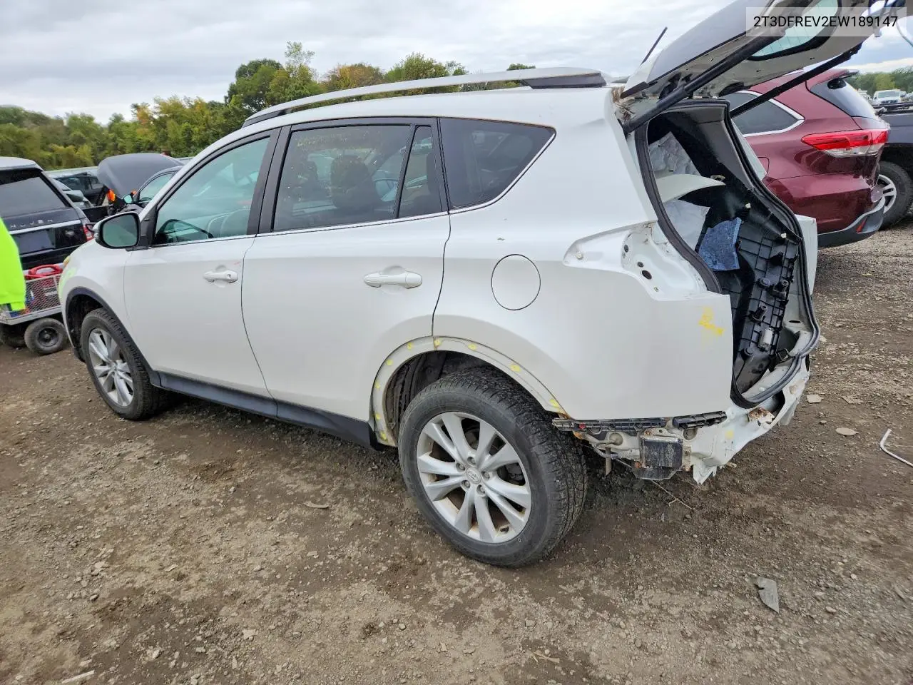 2014 TOYOTA RAV 4 VIN 2T3DFREV2EW189147 — фото 2