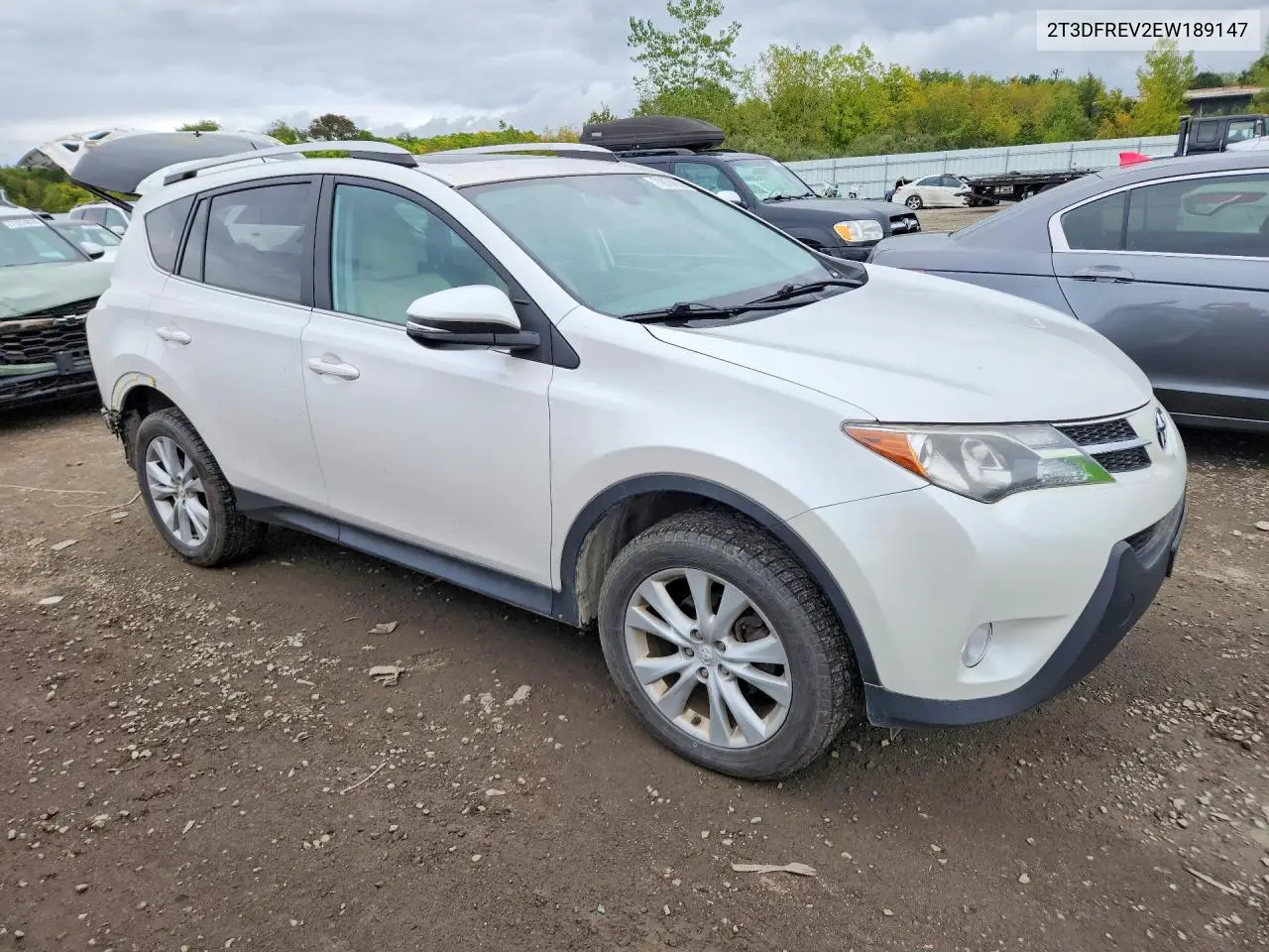 2014 TOYOTA RAV 4 VIN 2T3DFREV2EW189147 — фото 4