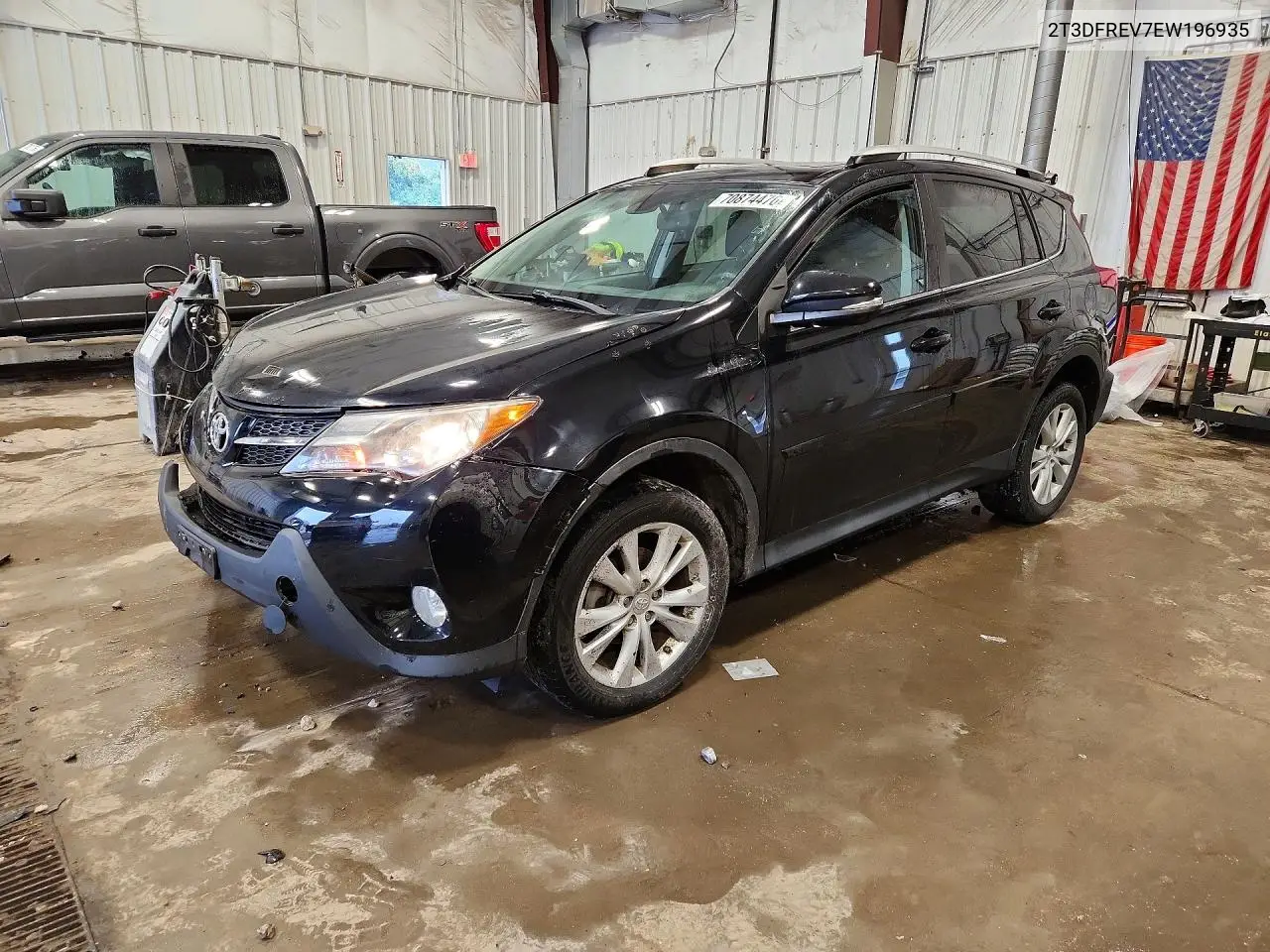 TOYOTA RAV 4 2014, VIN 2T3DFREV7EW196935