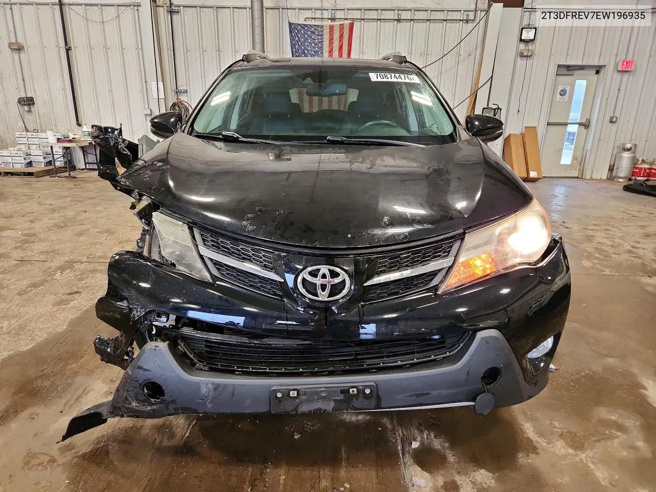 2014 TOYOTA RAV 4 VIN 2T3DFREV7EW196935 — фото 5