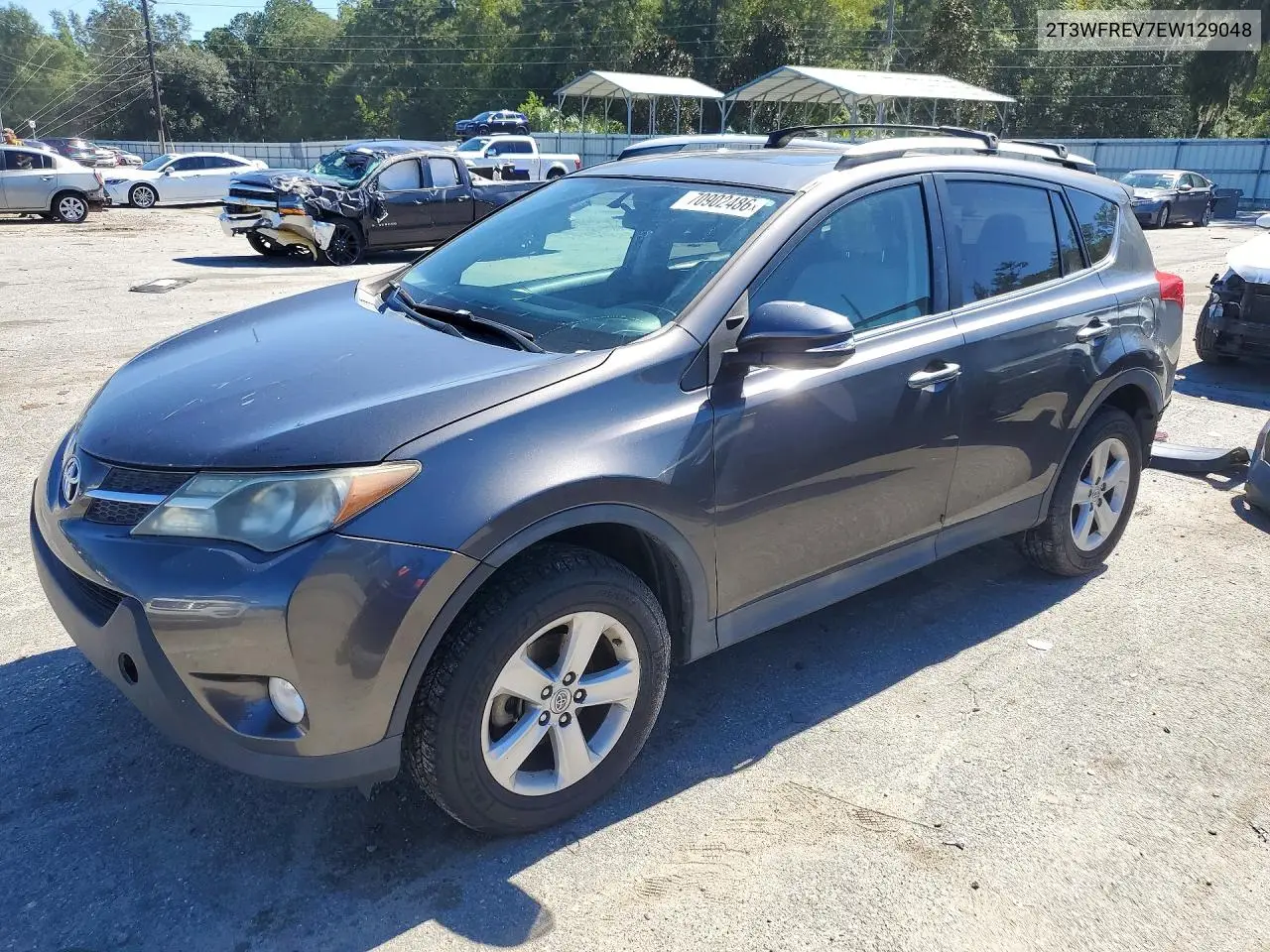 TOYOTA RAV 4 2014, VIN 2T3WFREV7EW129048