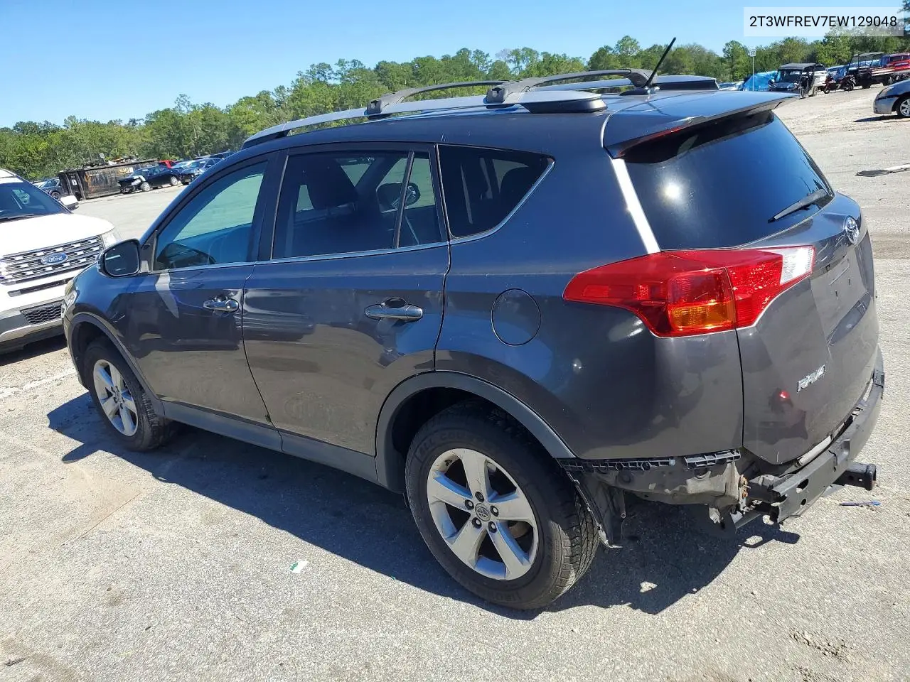 2014 TOYOTA RAV 4 VIN 2T3WFREV7EW129048 — фото 2
