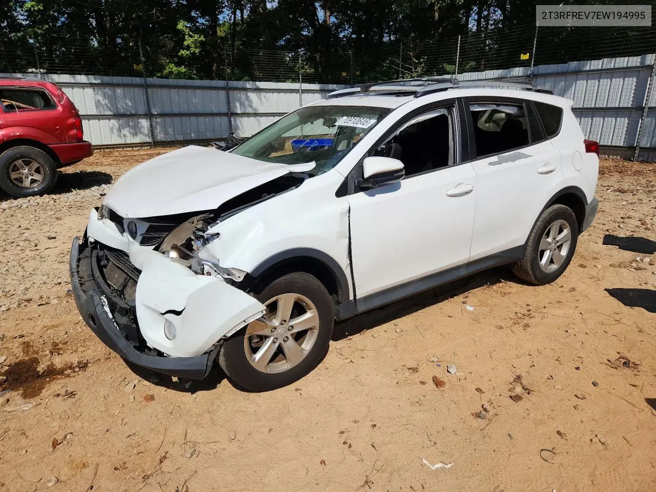 TOYOTA RAV 4 2014, VIN 2T3RFREV7EW194995