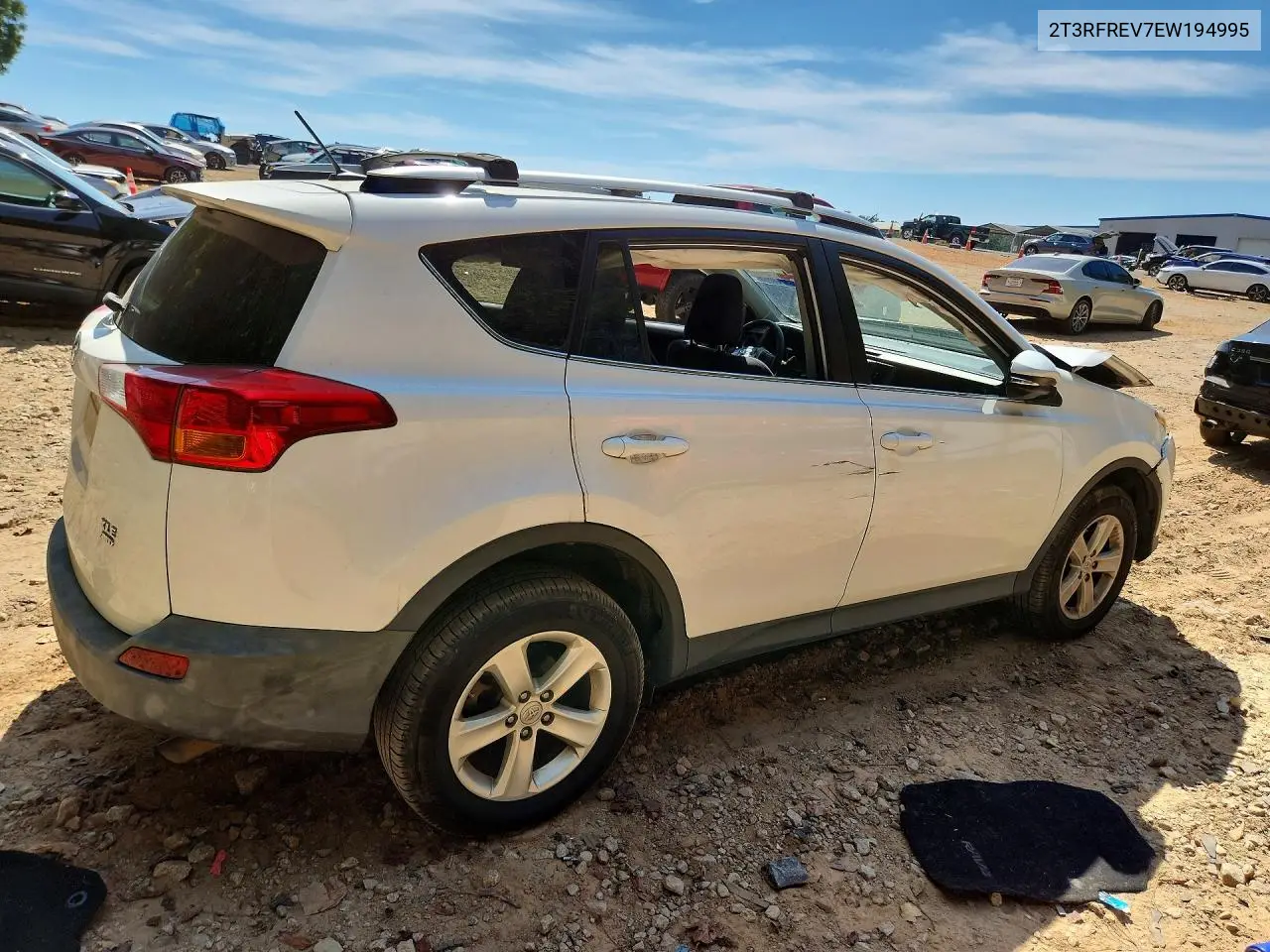 2014 TOYOTA RAV 4 VIN 2T3RFREV7EW194995 — фото 3