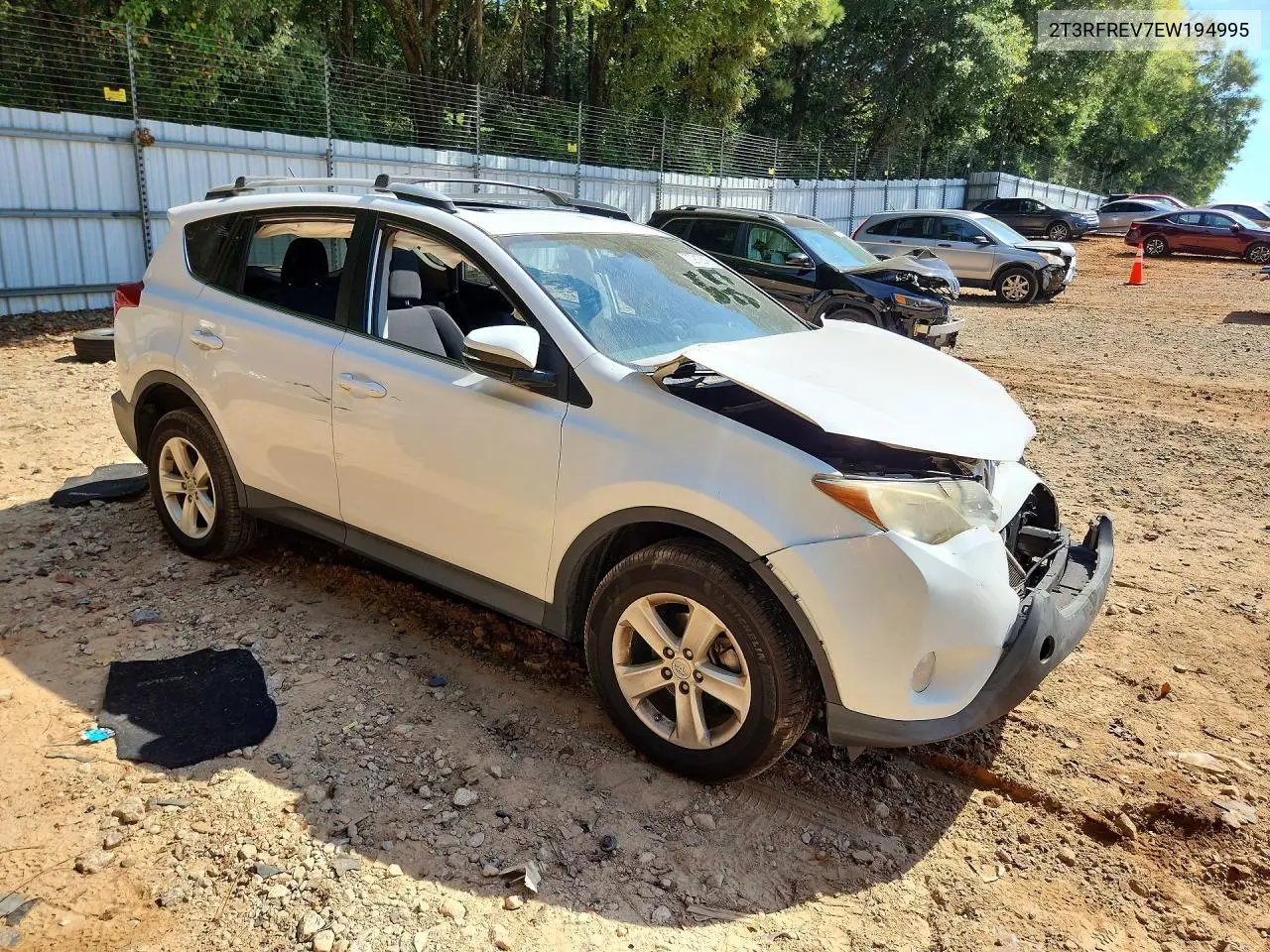 2014 TOYOTA RAV 4 VIN 2T3RFREV7EW194995 — фото 4