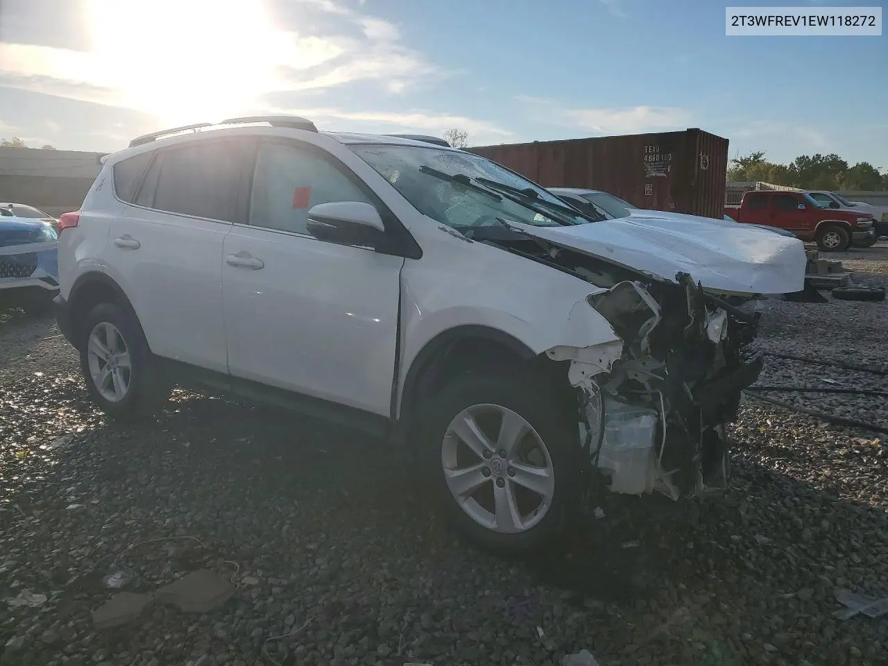 2014 TOYOTA RAV 4 VIN 2T3WFREV1EW118272 — фото 4