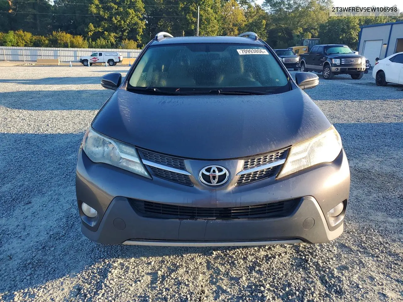 2014 TOYOTA RAV 4 VIN 2T3WFREV9EW106998 — фото 5