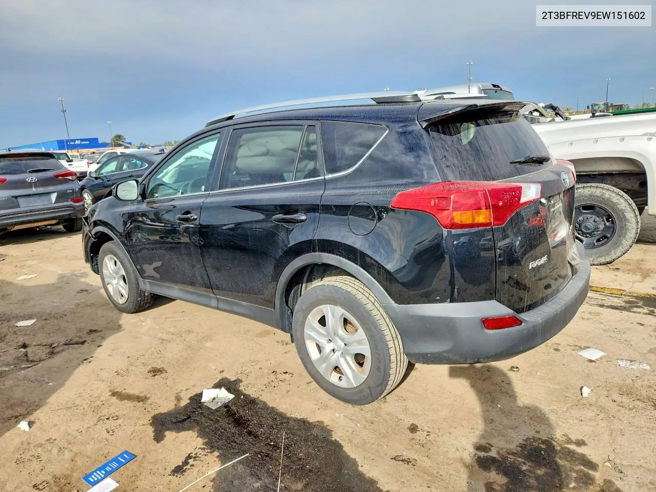 2014 TOYOTA RAV 4 VIN 2T3BFREV9EW151602 — фото 2
