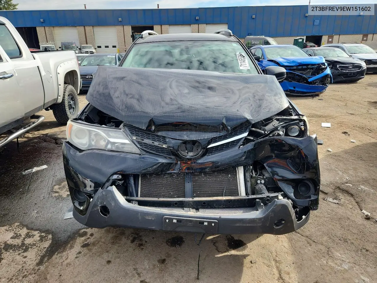 2014 TOYOTA RAV 4 VIN 2T3BFREV9EW151602 — фото 5