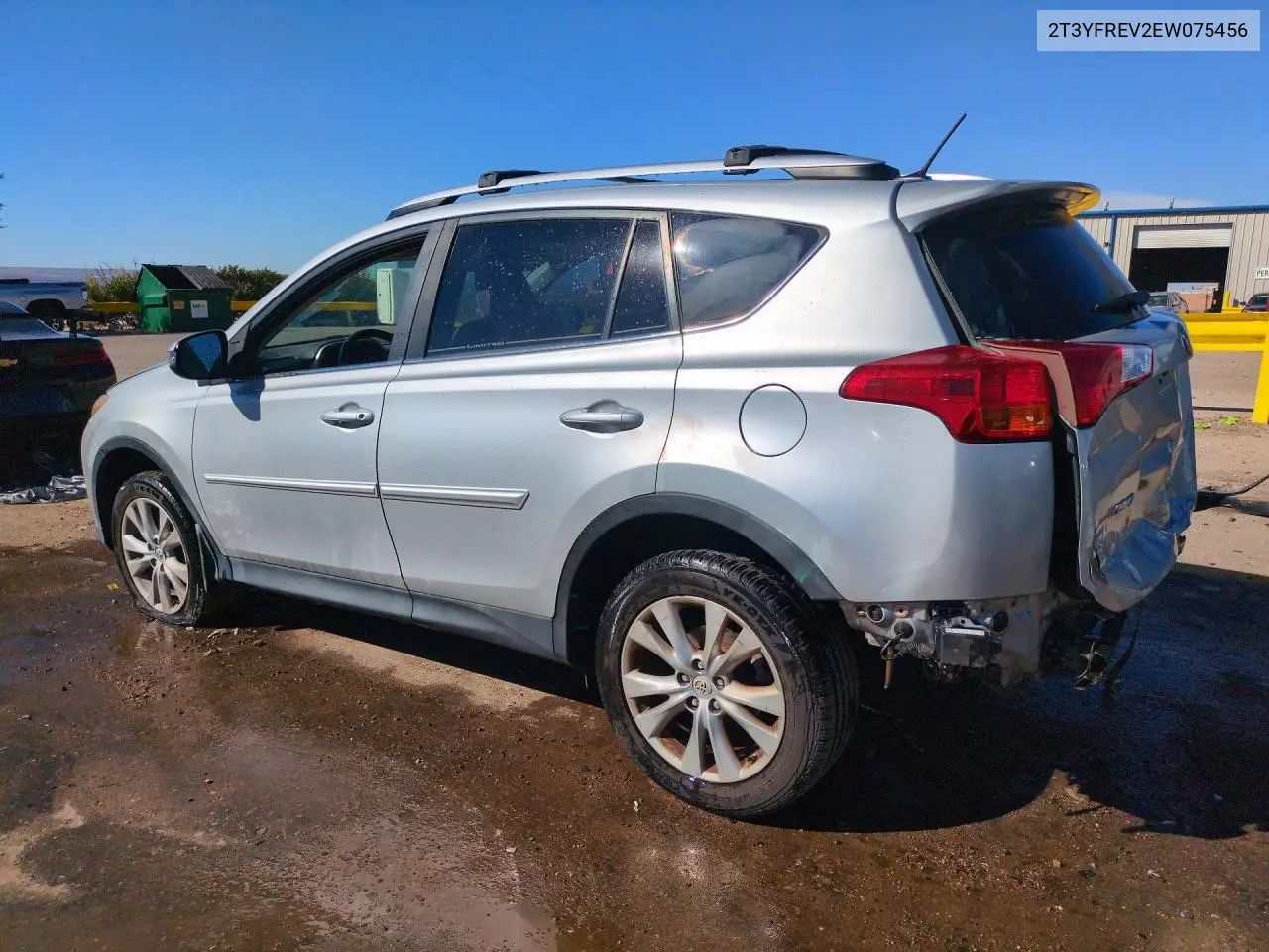 2014 TOYOTA RAV 4 VIN 2T3YFREV2EW075456 — фото 2